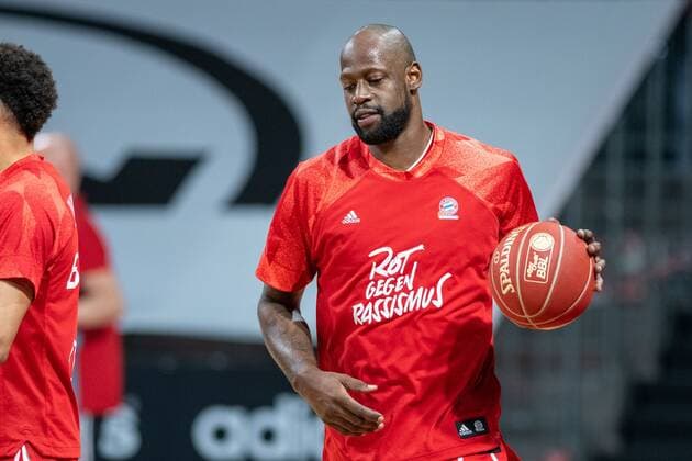James Gist 21 FC Bayern , during warmup, FC Bayern Basketball vs Alba Berlin, BBL Playoffs, Final, 13 06 2021 Muenchen Bayern Germany Copyright: xkolbert-press UlrichxGamelx