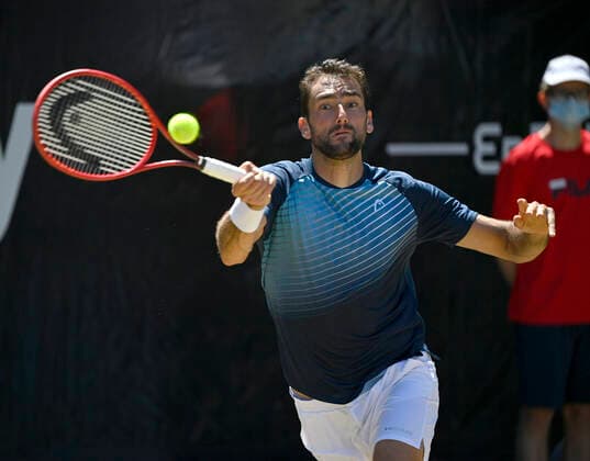 Marin Cilic CRO Action 13 06 2021 Final Tennis MercedesCup Stuttgart 2021 Weißenhof ATP 07 13 06 2021 Tennis MercedesCup Stuttgart 2021