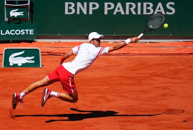 Tennis, French Open, Final, Stefanos Tsitsipas - Novak Djokovic