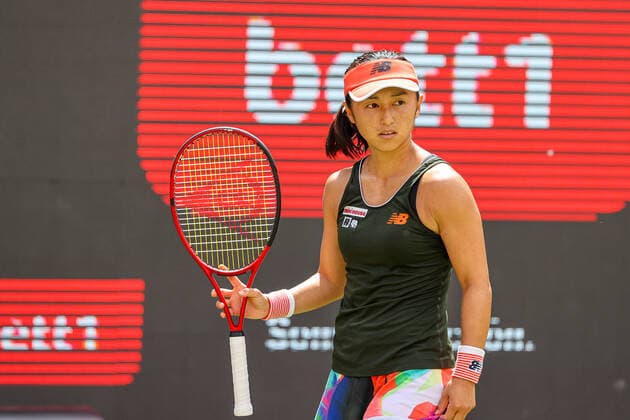 Pictured Misaki DOI JPN bett1open 2021 WTA 500 , Berlin, LTTC Rot Weiß Steffi Graf Stadion, 13 06 2021,