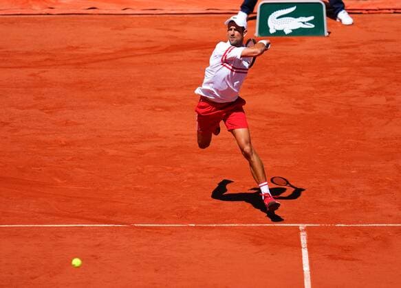 Mandatory Credit: Photo by Javier Garcia BPI Shutterstock (12058233o) Novak Djokovic during the Men s Singles final French Open Tennis, Day Fifteen, Roland Garros, Paris, France - 13 Jun 2021 French Open Tennis, Day Fifteen, Roland Garros, Paris, France - 13 Jun 2021  Copyright: xJavierxGarcia BPI Shutterstockx 12058233o