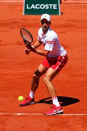 Mandatory Credit: Photo by Javier Garcia BPI Shutterstock (12058233n) Novak Djokovic during the Men s Singles final French Open Tennis, Day Fifteen, Roland Garros, Paris, France - 13 Jun 2021 French Open Tennis, Day Fifteen, Roland Garros, Paris, France - 13 Jun 2021  Copyright: xJavierxGarcia BPI Shutterstockx 12058233n