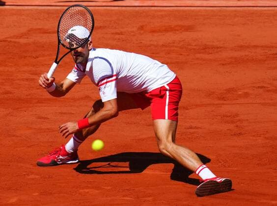 Mandatory Credit: Photo by Javier Garcia BPI Shutterstock (12058233ah) Novak Djokovic during the Men s Singles final French Open Tennis, Day Fifteen, Roland Garros, Paris, France - 13 Jun 2021 French Open Tennis, Day Fifteen, Roland Garros, Paris, France - 13 Jun 2021  Copyright: xJavierxGarcia BPI Shutterstockx 12058233ah