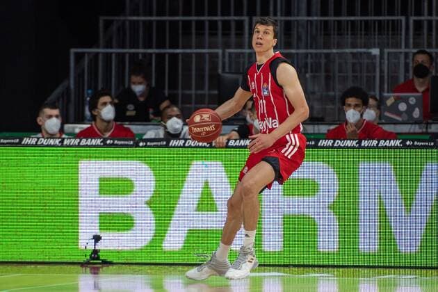 Vladimir Lucic 11 FC Bayern , FC Bayern Basketball vs Alba Berlin, BBL Playoffs, Final, 13 06 2021 Munich Bavaria Germany Copyright: xkolbert-press UlrichxGamelx