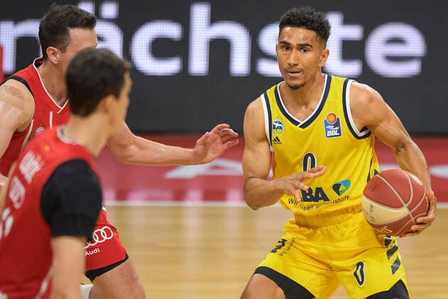 Basketball, BBL, 20210613, FC Bayern München Alba Berlin In the picture Maodo LO Alba Berlin, 0 Munich Audi Dome Bayern Germany Copyright: Passion2Press MarkusxFischerx
