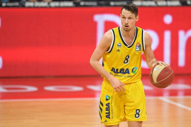Basketball, BBL, 20210613, FC Bayern München Alba Berlin Pictured Marcus ERIKSSON Alba Berlin, 8 Munich Audi Dome Bayern Germany Copyright: Passion2Press MarkusxFischerx