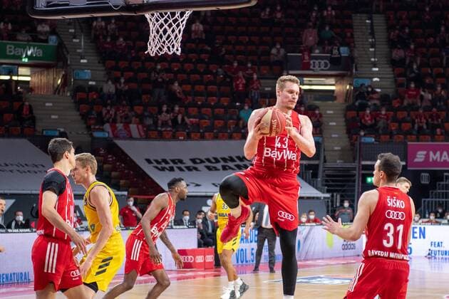Leon Radosevic 43 FC Bayern , FC Bayern Basketball vs Alba Berlin, BBL Playoffs, Final, 13 06 2021 Munich Bavaria Germany Copyright: xkolbert-press UlrichxGamelx