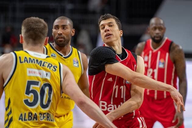 Vladimir Lucic 11 FC Bayern , FC Bayern Basketball vs Alba Berlin, BBL Playoffs, Final, 13 06 2021 Munich Bavaria Germany Copyright: xkolbert-press UlrichxGamelx
