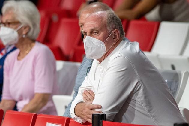 Honorary President Uli Hoeness FC Bayern , FC Bayern Basketball vs Alba Berlin, BBL Playoffs, Final, 13 06 2021 Munich Bavaria Germany Copyright: xkolbert-press UlrichxGamelx