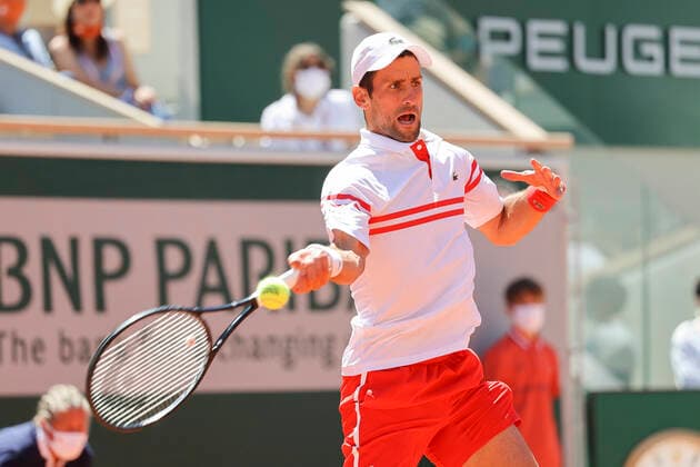 Novak Djokovic, Mens Singles Final, Final Tennis French Open 2021 Grand Slam Roland Garros Paris France 13 June 2021 Copyright: xJuergenxHasenkopfx