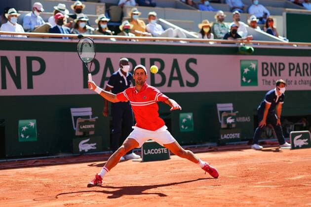 Mandatory Credit: Photo by Javier Garcia BPI Shutterstock (12058233eb) Novak Djokovic during the Men s Singles final French Open Tennis, Day Fifteen, Roland Garros, Paris, France - 13 Jun 2021 French Open Tennis, Day Fifteen, Roland Garros, Paris, France - 13 Jun 2021  Copyright: xJavierxGarcia BPI Shutterstockx 12058233eb