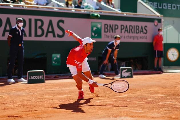 Mandatory Credit: Photo by Javier Garcia BPI Shutterstock (12058233ep) Novak Djokovic during the Men s Singles final French Open Tennis, Day Fifteen, Roland Garros, Paris, France - 13 Jun 2021 French Open Tennis, Day Fifteen, Roland Garros, Paris, France - 13 Jun 2021  Copyright: xJavierxGarcia BPI Shutterstockx 12058233ep