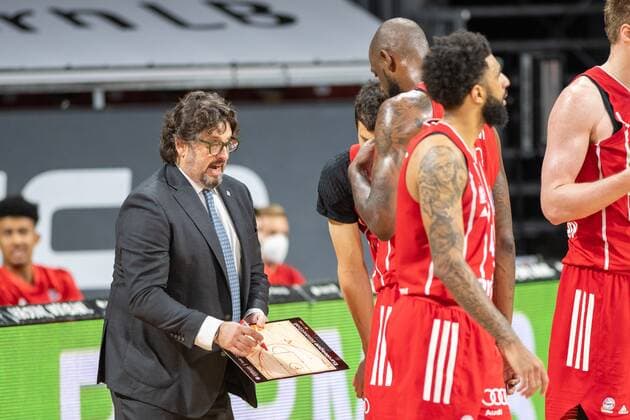 Head Coach Andrea Trinchieri FC Bayern , FC Bayern Basketball vs Alba Berlin, BBL Playoffs, Final, 13 06 2021 Munich Bavaria Germany Copyright: xkolbert-press UlrichxGamelx