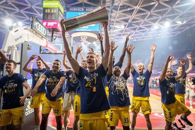 Basketball, BBL-Final, Alba Berlin is German Champion