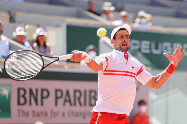 Novak Djokovic, Mens Singles Final, Final Tennis French Open 2021 Grand Slam Roland Garros Paris France 13 June 2021 Copyright: xJuergenxHasenkopfx