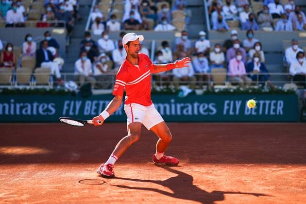 Mandatory Credit: Photo by Javier Garcia BPI Shutterstock (12058233ho) Novak Djokovic during the Men s Singles final French Open Tennis, Day Fifteen, Roland Garros, Paris, France - 13 Jun 2021 French Open Tennis, Day Fifteen, Roland Garros, Paris, France - 13 Jun 2021  Copyright: xJavierxGarcia BPI Shutterstockx 12058233ho