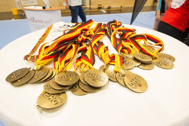 Handball, Ladies, B-Youth, DM, Award ceremony
