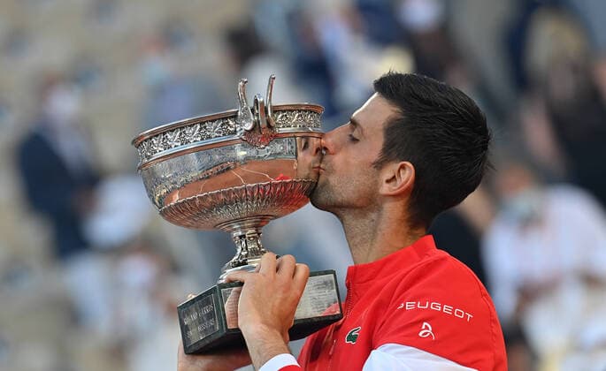 2021 Roland Garros Mens Singles Final Novak Djokovic , Serbia