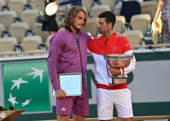 2021 Roland Garros Mens Singles Final Novak Djokovic , Serbia
