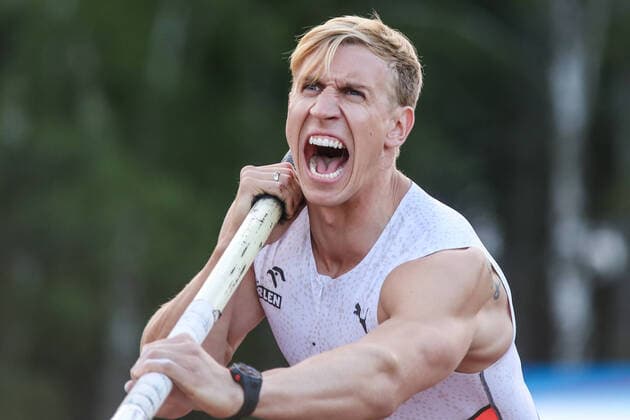 Bilder des Jahres 2021, Sport 06 Juni Sport Bilder des Tages Poznan Athletics Grand Prix Piotr Lisek (POL) competes during Poznan Athletics Grand Prix 2021 in Poznan, Poland, on June 13, 2021. Poznan Poland jastrzebowski-mityngle210613_npZLR  Copyright: xFotoxOlimpikx
