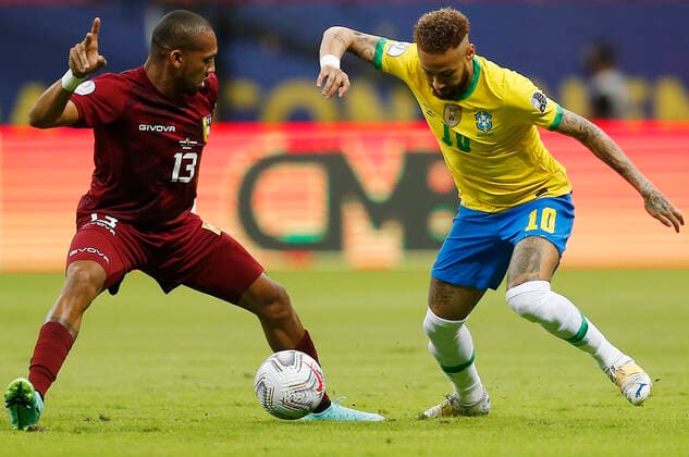 Football, Copa Americana, Brazil - Venezuela
