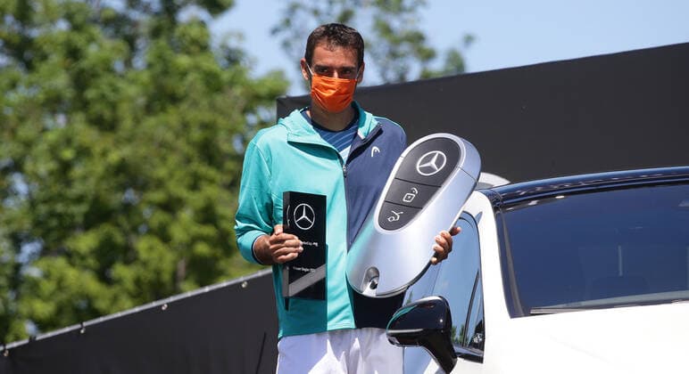 Stuttgart , Tennis MercedesCup 2021 , Final , Marin Cilic CRO