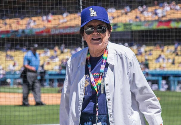 June 13, 2021, Los Angeles, California, USA: Minority owner of the Los Angeles Dodgers Billie Jean King attends the game against the Texas Rangers on Sunday June 13, 2021 at Dodger Stadium in Los Angeles, California. Dodgers defeat Rangers, 5-3. PI Los Angeles USA - ZUMAp124 20210613_zaa_p124_038 Copyright: xJAVIERxROJASx