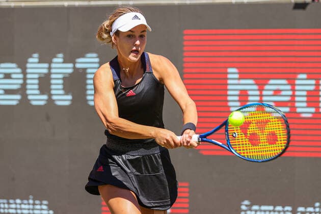 In the picture Anna KALINSKAYA RUS bett1open 2021 WTA 500 , Berlin, LTTC Rot Weiß Steffi Graf Stadion, 14 06 2021,