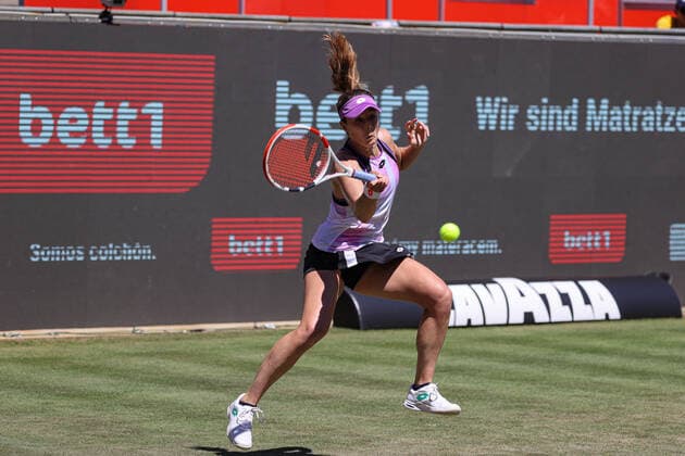 In the picture AlizÃ CORNET FRA bett1open 2021 WTA 500 , Berlin, LTTC Rot Weiß Steffi Graf Stadion, 14 06 2021,