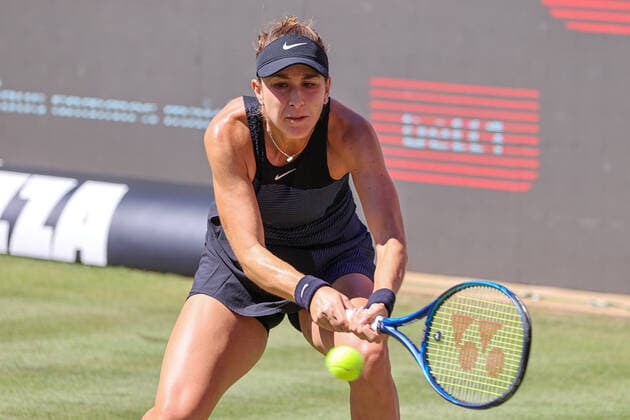 In the picture Belinda BENCIC SUI bett1open 2021 WTA 500 , Berlin, LTTC Rot Weiß Steffi Graf Stadion, 14 06 2021,
