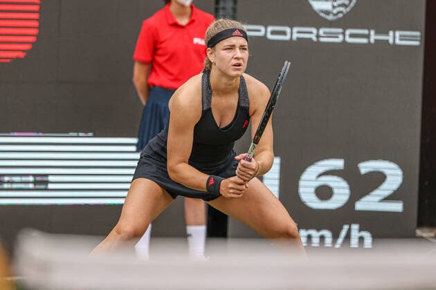In the picture Karolina MUCHOVA CZE bett1open 2021 WTA 500 , Berlin, LTTC Rot Weiß Steffi Graf Stadion, 15 06 2021,