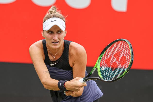 In the picture Marketa VONDROUSOVA CZE bett1open 2021 WTA 500 , Berlin, LTTC Rot Weiß Steffi Graf Stadion, 15 06 2021,