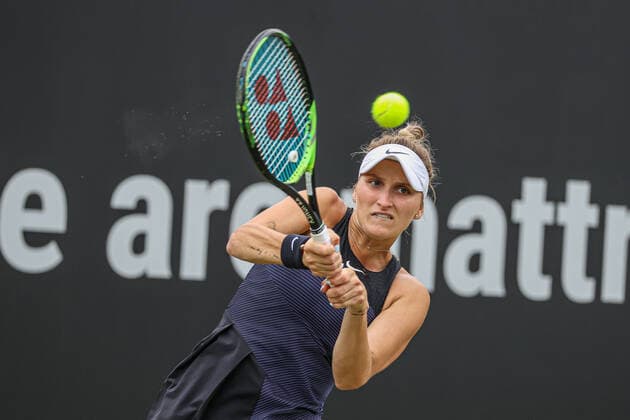 In the picture Marketa VONDROUSOVA CZE bett1open 2021 WTA 500 , Berlin, LTTC Rot Weiß Steffi Graf Stadion, 15 06 2021,