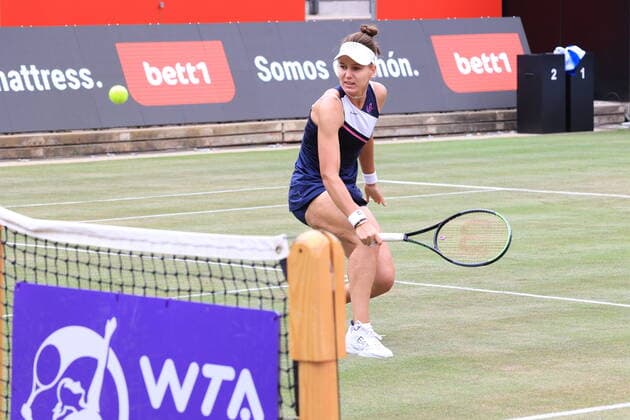DEU, GER, bett1open, , 14 06 2021, Rot Weiss Tennisanlage, Steffi Graf Stadion, Berlin, DEU, GER, bett1open, , in picture Veronika Kudermetova RUS nordphotoxGmbHx xEngler nph00076