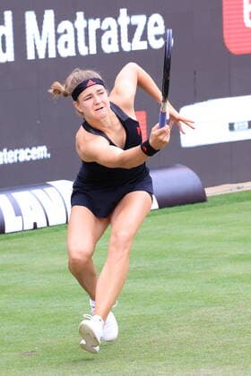 DEU, GER, bett1open, , 14 06 2021, Rot Weiss Tennisanlage, Steffi Graf Stadion, Berlin, DEU, GER, bett1open, , in picture Karolina Muchova CZE nordphotoxGmbHx xEngler nph00076