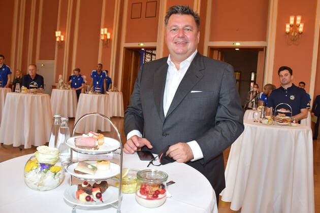 Interior and Sports Senator Andreas Geisel Reception of the Berlin Basketball Bundesliga club Alba Berlin to the 10 championship title win in Berlin on 15 06 2021 ALBA Berlin reception Red City Hall Photopress Mueller