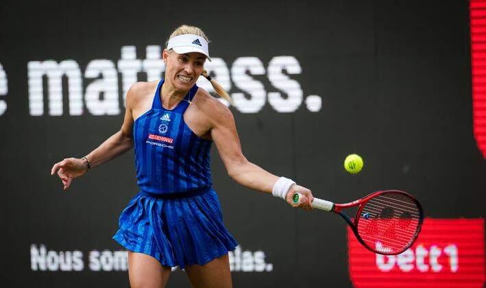 Tennis, WTA Tournament in Berlin, Angelique Kerber - Misaki Doi
