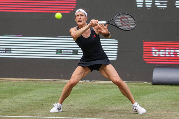 Pictured Andrea PETKOVIC GER bett1open 2021 WTA 500 , Berlin, LTTC Rot Weiß Steffi Graf Stadium, 15 06 2021,