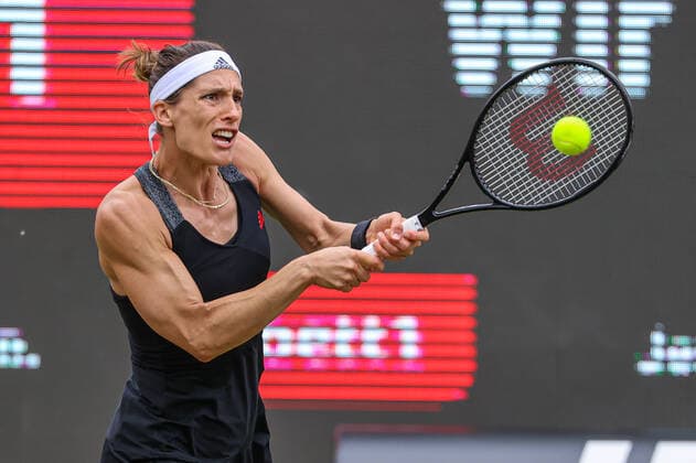 Pictured Andrea PETKOVIC GER bett1open 2021 WTA 500 , Berlin, LTTC Rot Weiß Steffi Graf Stadium, 15 06 2021,