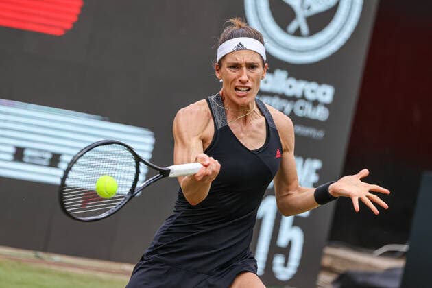 Pictured Andrea PETKOVIC GER bett1open 2021 WTA 500 , Berlin, LTTC Rot Weiß Steffi Graf Stadium, 15 06 2021,