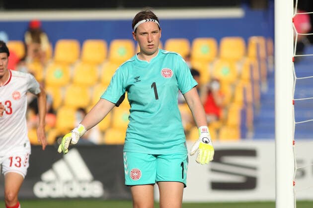 June 15, 2021, ALCORCON, MADRID, SPAIN: Lene Christensen of Denmark during the women International Friendly, Länderspiel, Nationalmannschaft match played between Spain and Denmark at Santo Domingo stadium on Jun 15, 2021 in Alcorcon, Madrid, Spain. ALCORCON SPAIN - ZUMAa181 20210615_zaa_a181_192 Copyright: xIrinaxR.xHipolitox