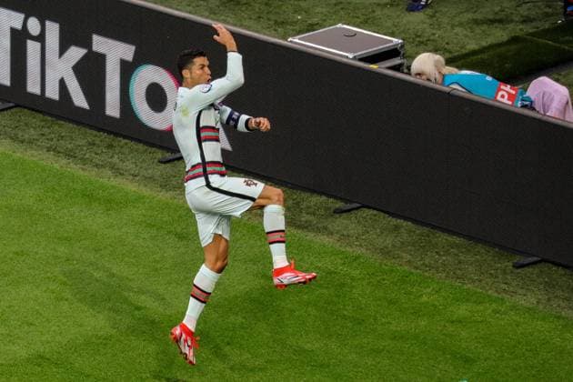 EURO 2024, Football, history, Portugals Ronaldo with 11 goals European Championship record scorer