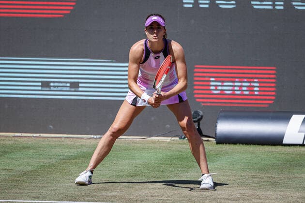 In the picture AlizÃ CORNET FRA bett1open 2021 WTA 500 , Berlin, LTTC Rot Weiß Steffi Graf Stadion, 16 06 2021,
