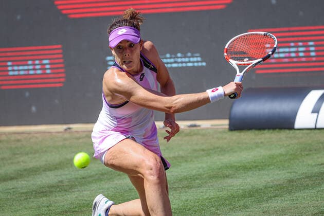 In the picture AlizÃ CORNET FRA bett1open 2021 WTA 500 , Berlin, LTTC Rot Weiß Steffi Graf Stadion, 16 06 2021,