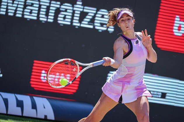 In the picture AlizÃ CORNET FRA bett1open 2021 WTA 500 , Berlin, LTTC Rot Weiß Steffi Graf Stadion, 16 06 2021,