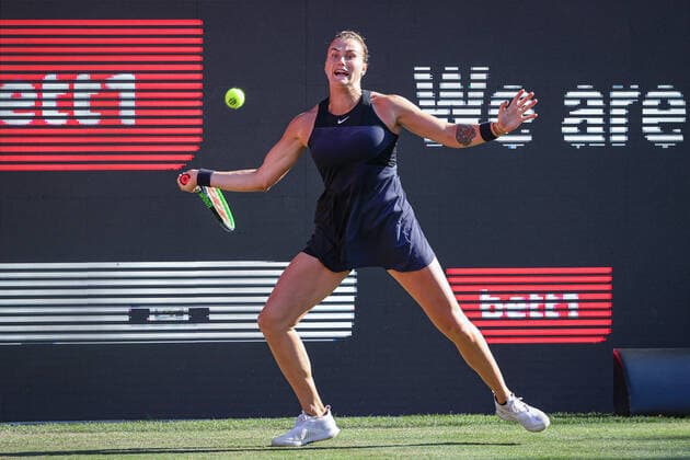 In the picture Aryna SABALENKA BLR bett1open 2021 WTA 500 , Berlin, LTTC Rot Weiß Steffi Graf Stadion, 16 06 2021,