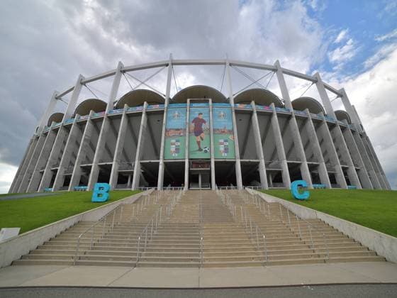 The National Arena in Bucharest hosts the official training of Northern Macedonia before the match against Ukraine, within EURO 2020, Wednesday, June 16, 2021 Bucharest Copyright: xRazvanxPasarica SPORTxPICTURESx