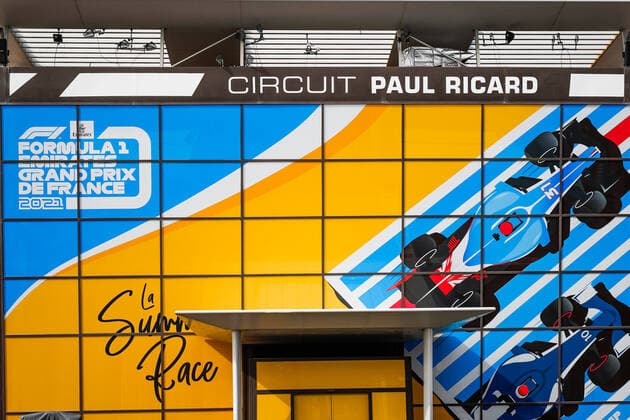 during the Formula 1 Emirates Grand Prix de France 2021, 7th round of the 2021 FIA Formula One World Championship, WM, Weltmeisterschaft from June 18 to 20, 2021 on the Circuit Paul Ricard, in Le Castellet, France - Photo Florent Gooden DPPI FORMULE 1 : Grand Prix de France - Circuit Paul-Ricard - 17 06 2021 DPPI PANORAMIC  DPPIPRODUCTION_00000614_0002