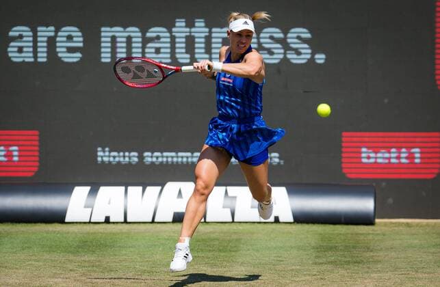 Mandatory Credit: Photo by Rob Prange Shutterstock (12072938au) Angelique Kerber of Germany in action during her second round match at the 2021 bett1open WTA, Tennis Damen 500 tennis tournament bett1open Tournament, Tennis, Berlin, Germany - 17 Jun 2021 bett1open Tournament, Tennis, Berlin, Germany - 17 Jun 2021  Copyright: xRobxPrange Shutterstockx 12072938au
