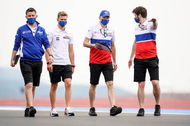 June 17, 2021, Le Castellet, France: MICK SCHUMACHER of Germany and Haas F1 Team is seen during preparations of the 2021 FIA Formula 1 French Grand Prix at Circuit Paul Ricard in Le Castellet, France. Le Castellet France - ZUMAg147 20210617_zap_g147_007 Copyright: xJamesxGasperottix